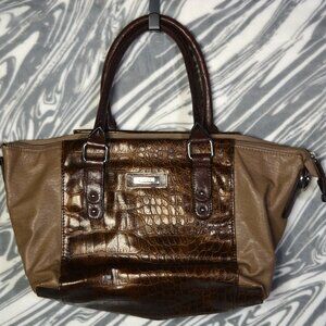 Kenneth Cole Crocodile embossed bag